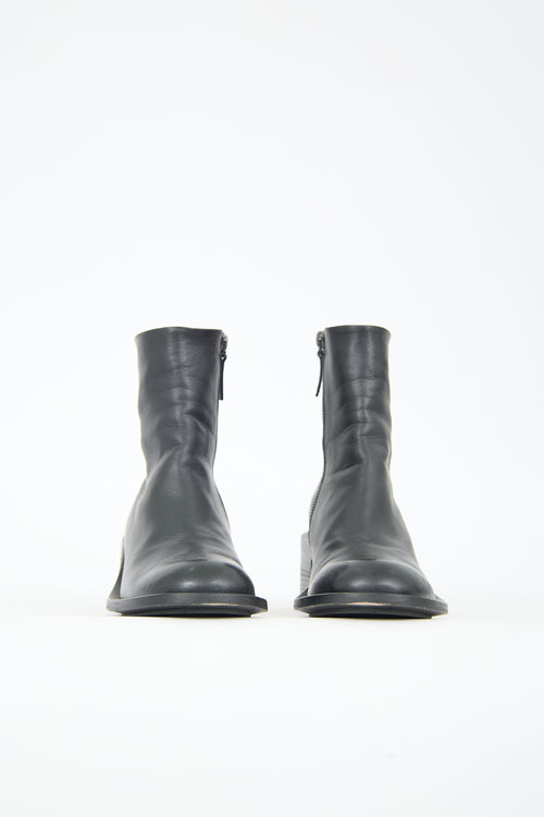 Marsèll Leather Ankle Boot