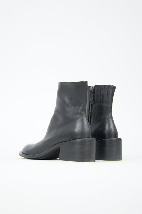 Marsèll Leather Ankle Boot