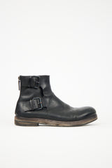 Marsèll Leather Buckled Ankle Boot