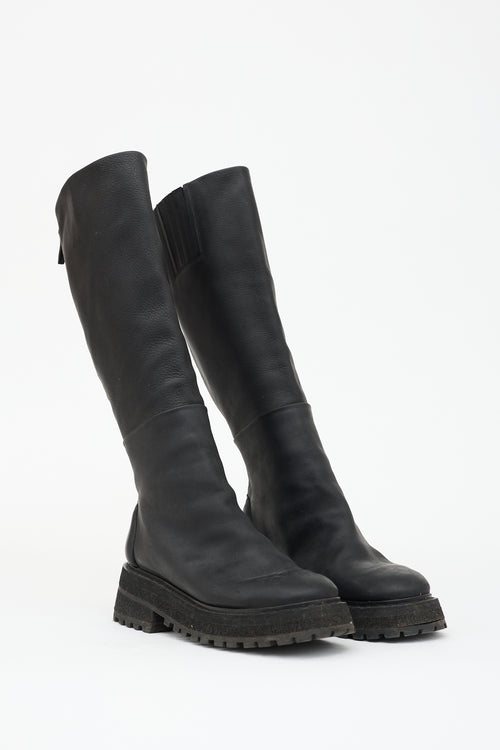 Marsèll Leather Carro Boot