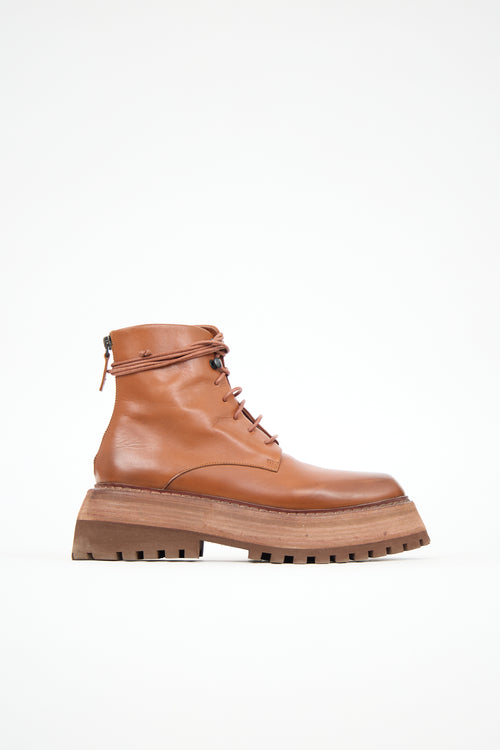 Marsèll Leather Quadrarmato Boot