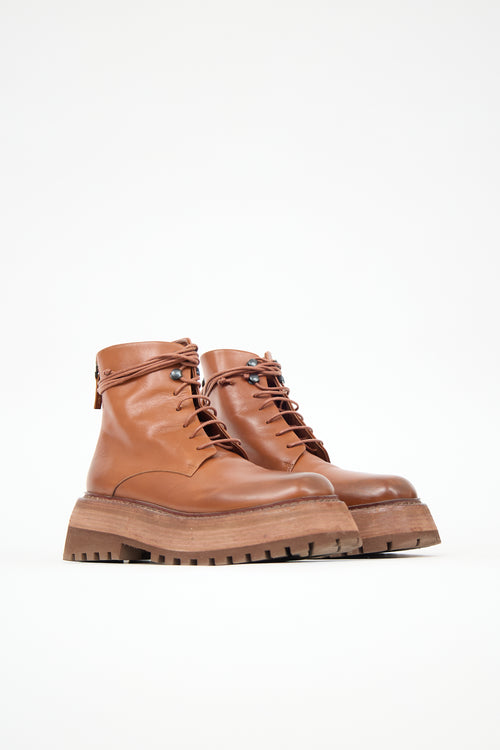 Marsèll Leather Quadrarmato Boot