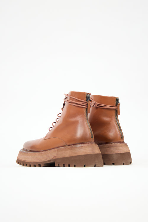 Marsèll Leather Quadrarmato Boot
