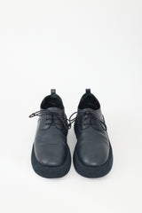 Marsèll Navy  Gommellone Leather Platform Derby