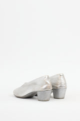 Marsèll Silver Leather Coltello Metallic Heel