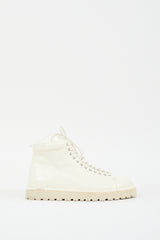 Marsèll White Patent Leather Boot