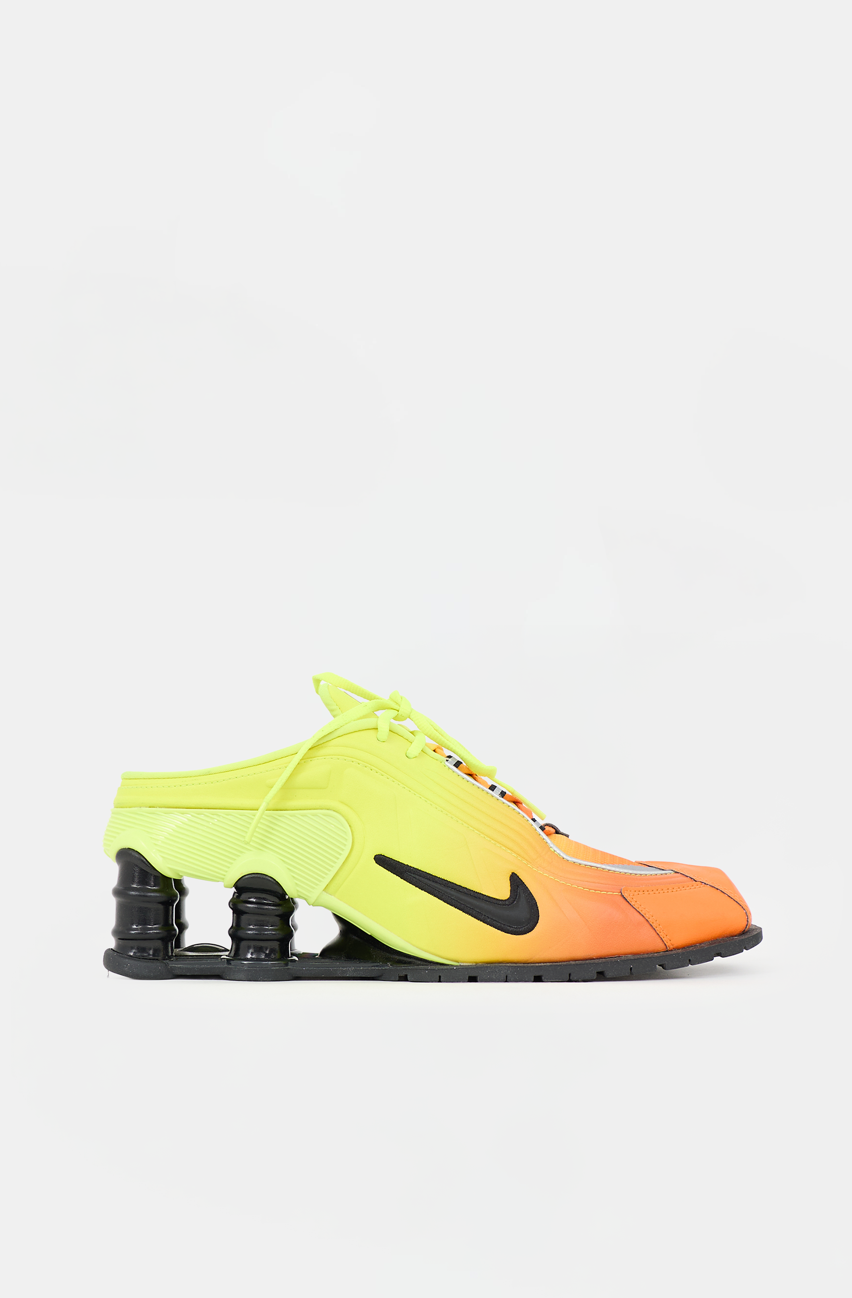 nike yellow with rose