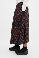 Yohji Yamamoto SS 2012 Printed Wide Leg Pant