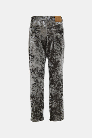 Martine Rose Velvet Jeans