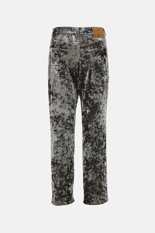 Martine Rose Velvet Jeans