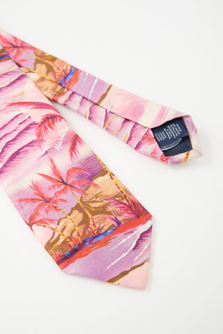 Martine Rose X Tommy Hilfiger Silk Tropical Tie
