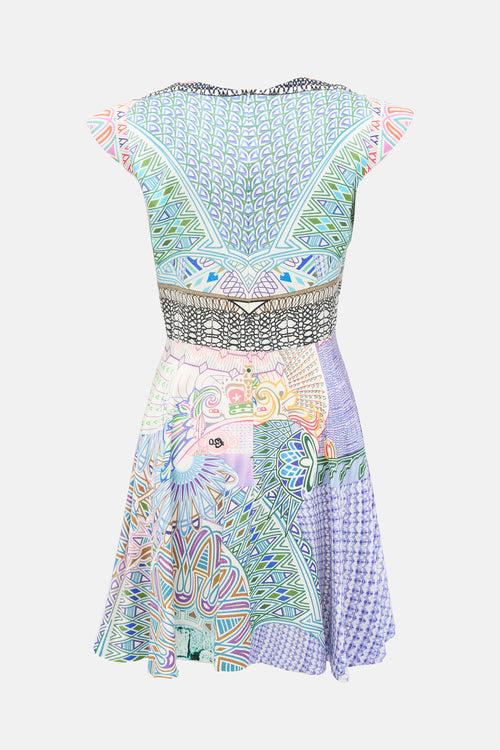 Mary Katrantzou Mixed Print Dress