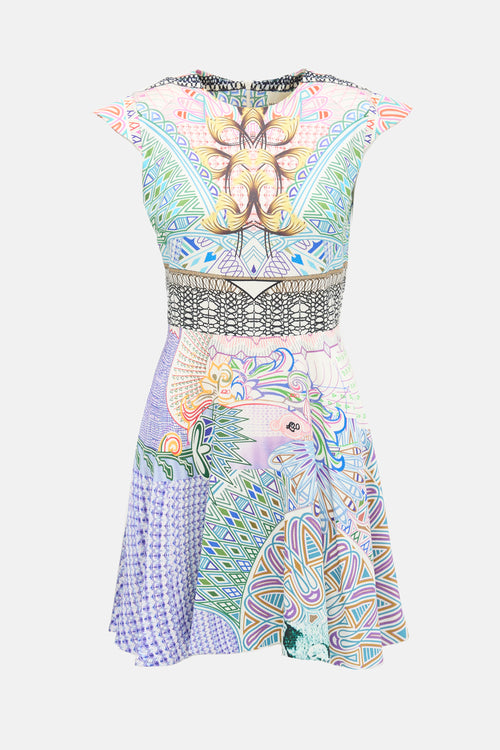 Mary Katrantzou Mixed Print Dress