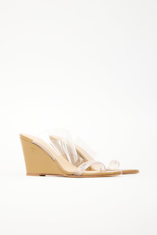 Maryam Nassir Zadeh Patent & PVC Olympia Sandal