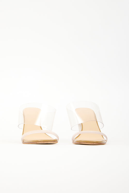 Maryam Nassir Zadeh Patent & PVC Olympia Sandal