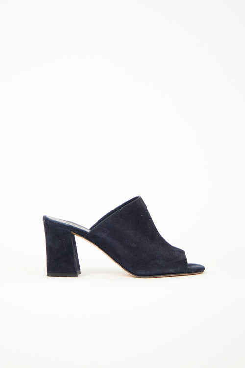 Maryam Nassir Zadeh Suede Mar Mule