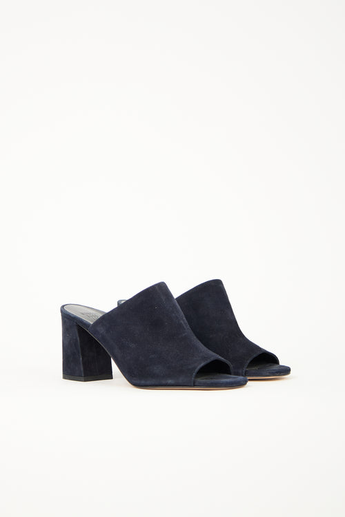 Maryam Nassir Zadeh Suede Mar Mule