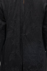 Masnada Linen Jacquard Tie Blazer