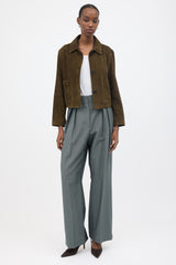 Massimo Dutti Suede Jacket