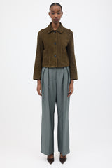 Massimo Dutti Suede Jacket