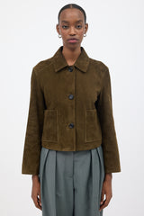 Massimo Dutti Suede Jacket