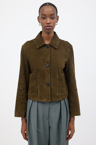 Massimo Dutti Suede Jacket