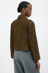 Massimo Dutti Suede Jacket
