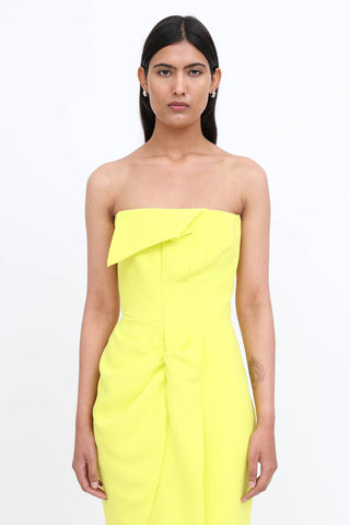 Maticevski Gathered Maxi Dress