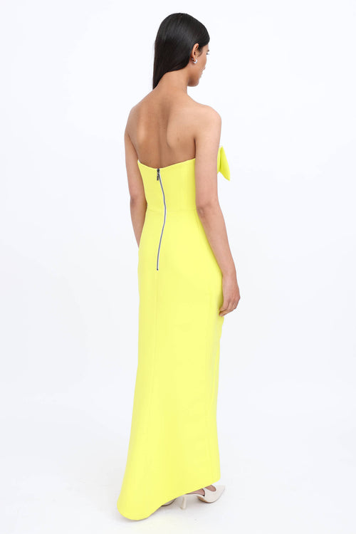 Maticevski Gathered Maxi Dress