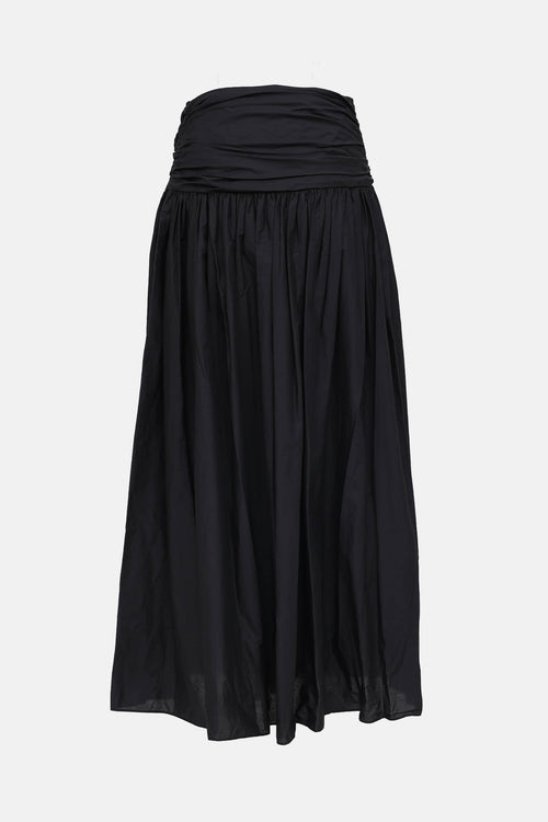 Matteau Pleated Maxi Skirt