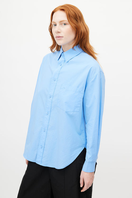 Matteau Blue Poplin Shirt