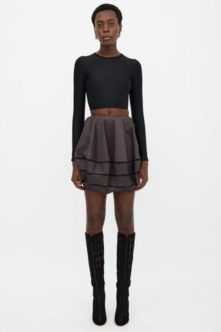 Matteau Knit Cropped Top