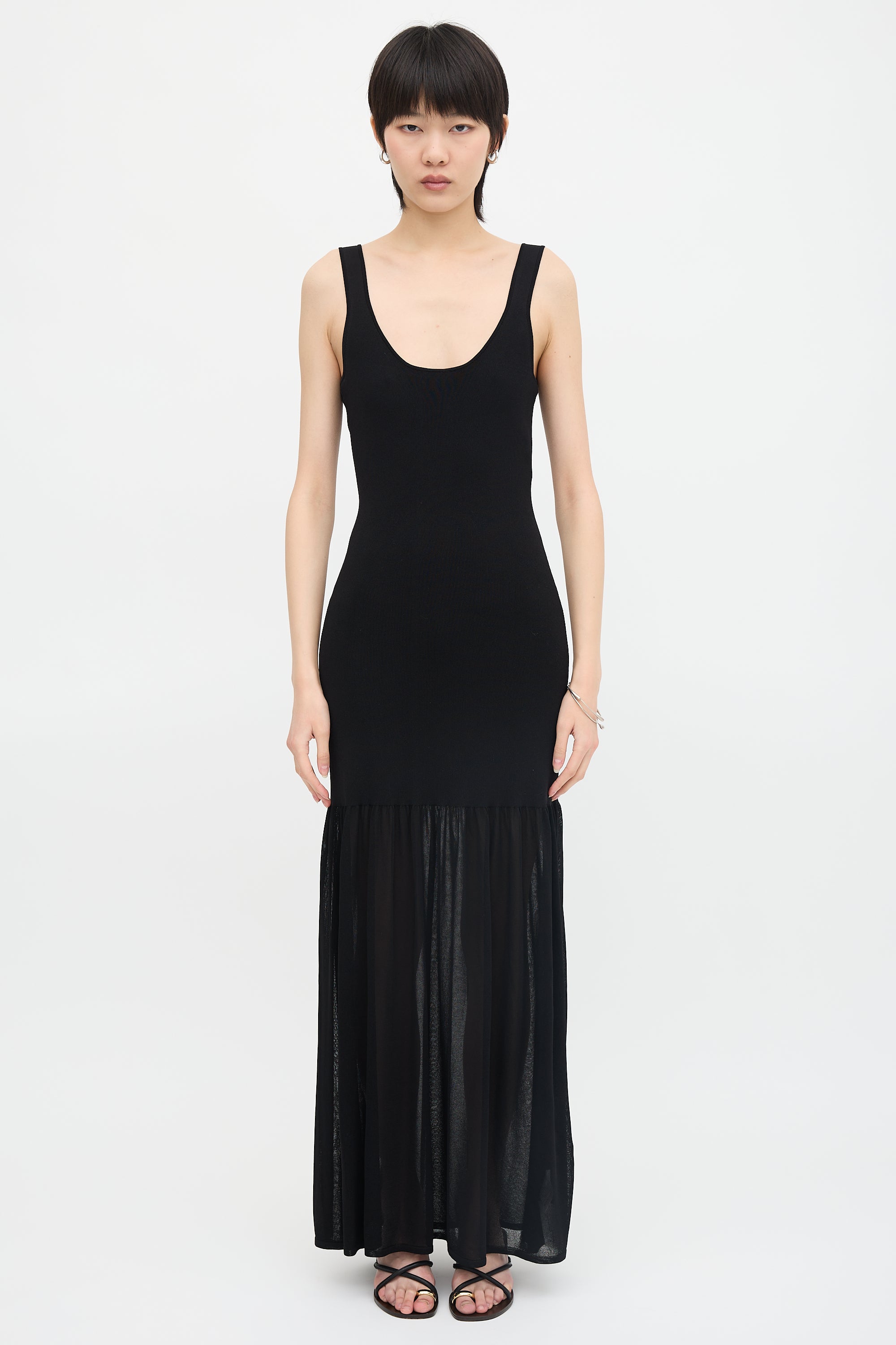 Matteau // Knit Drop Waist Dress VSP Consignment Matteau // Knit Drop Waist Dress VSP Consignment