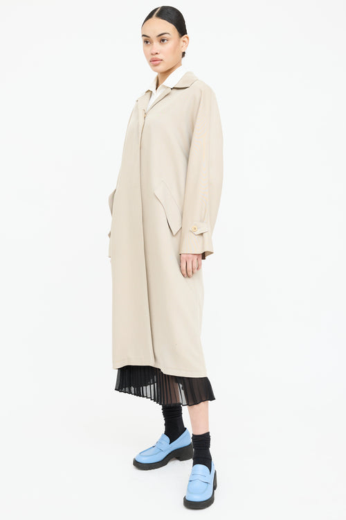 Max Mara Balmacaan Coat