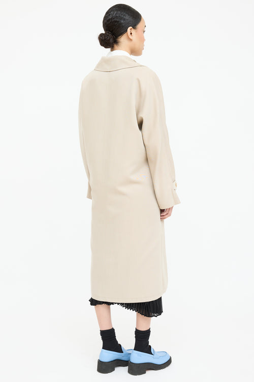 Max Mara Balmacaan Coat