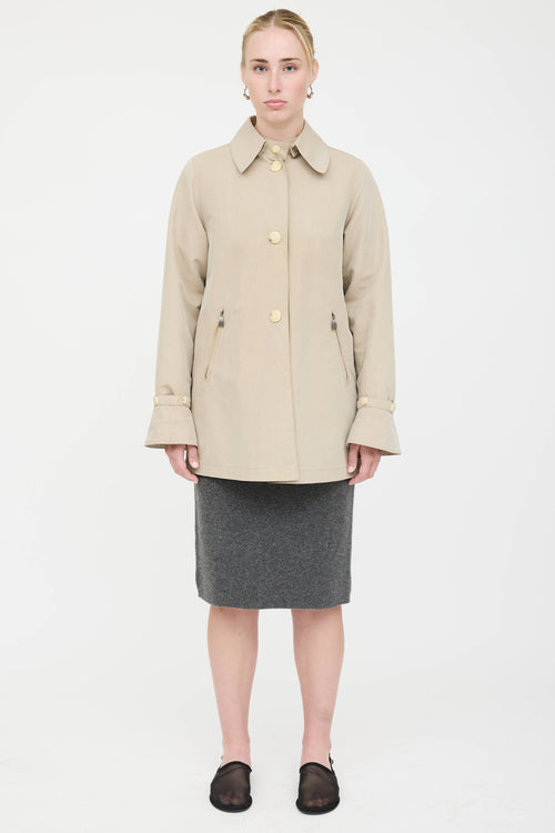 Max Mara Button Up Jacket