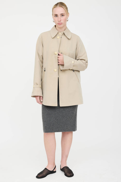 Max Mara Button Up Jacket