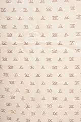 Max Mara Silk Logo Scarf