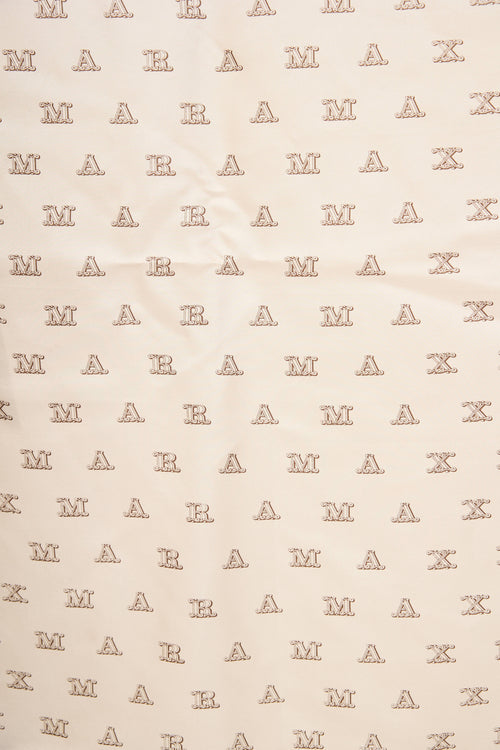 Max Mara Silk Logo Scarf