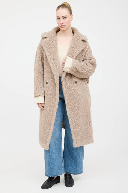 Max Mara Shearling Teddy Coat