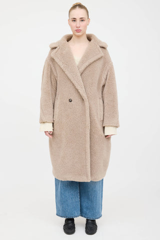 Max Mara Shearling Teddy Coat