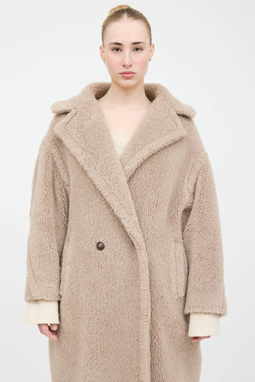 Max Mara Shearling Teddy Coat