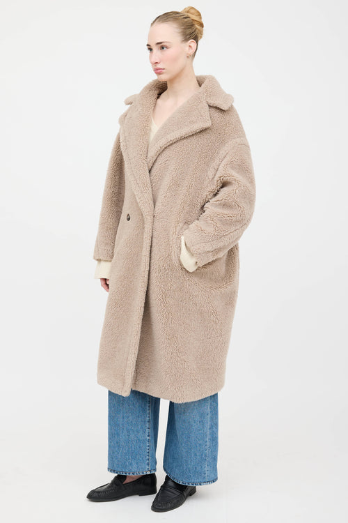 Max Mara Shearling Teddy Coat