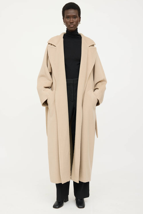 Max Mara Wool Belted Coat