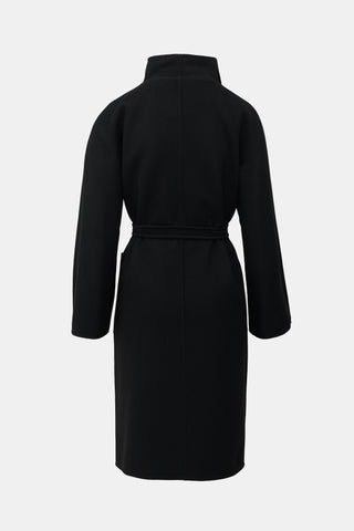 Max Mara Belted Shawl Collar Coat