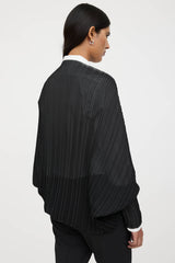 Max Mara Vesuvio Pleated Cropped Cardgian