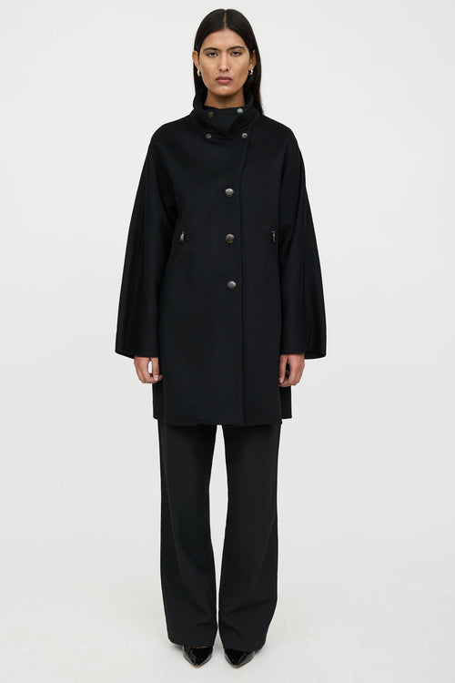 Max Mara Wool Pointed Collar Coat