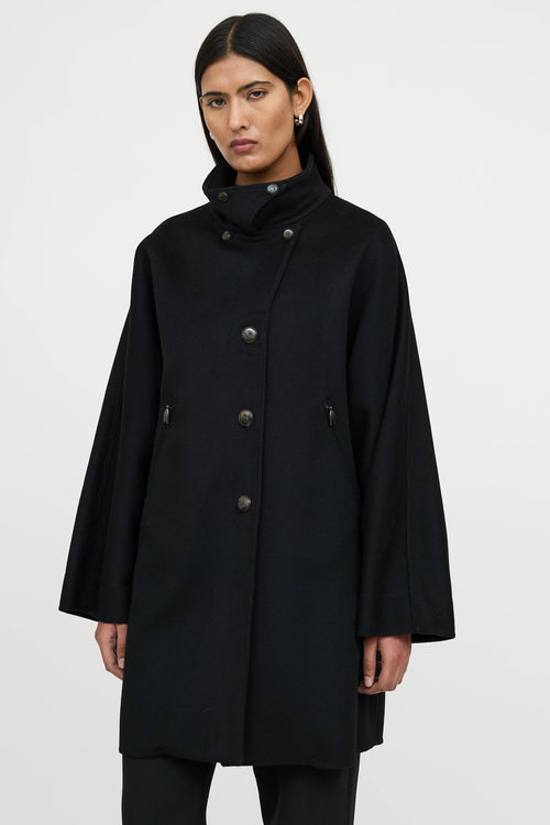 Max Mara Wool Pointed Collar Coat
