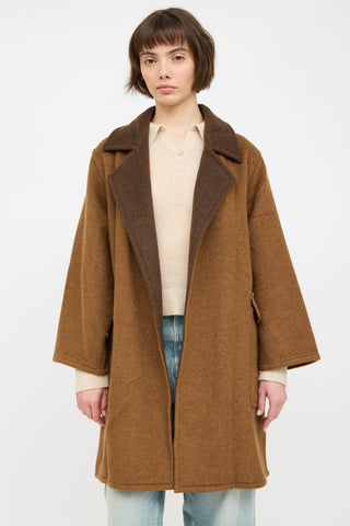 Max Mara Cashmere Open Front Coat