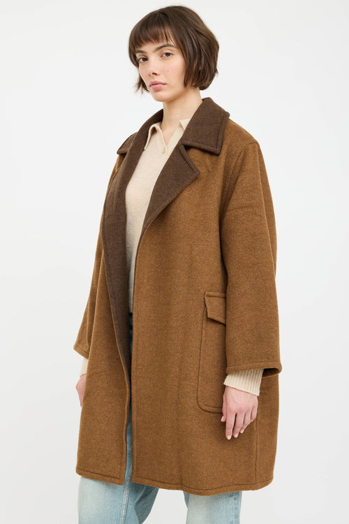 Max Mara Cashmere Open Front Coat